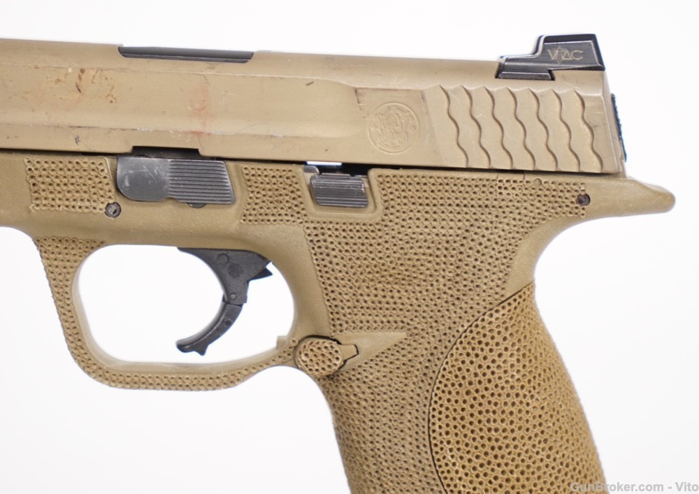 Used Smith & Wesson M&P40 40 S&W FDE Custom-img-5