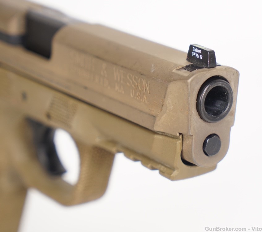 Used Smith & Wesson M&P40 40 S&W FDE Custom-img-12