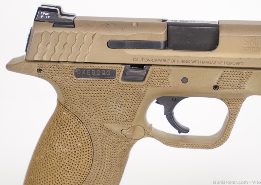 Used Smith & Wesson M&P40 40 S&W FDE Custom-img-9