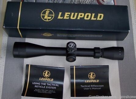 Leupold Mark AR Mod 1 3-9x40mm Tactical FireDot Scope NOS 115370-img-0