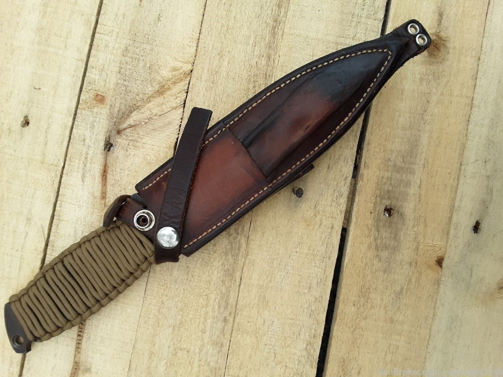 Vintage spear/combat/survival knife custom heavy duty by Harley Bristol TN-img-10
