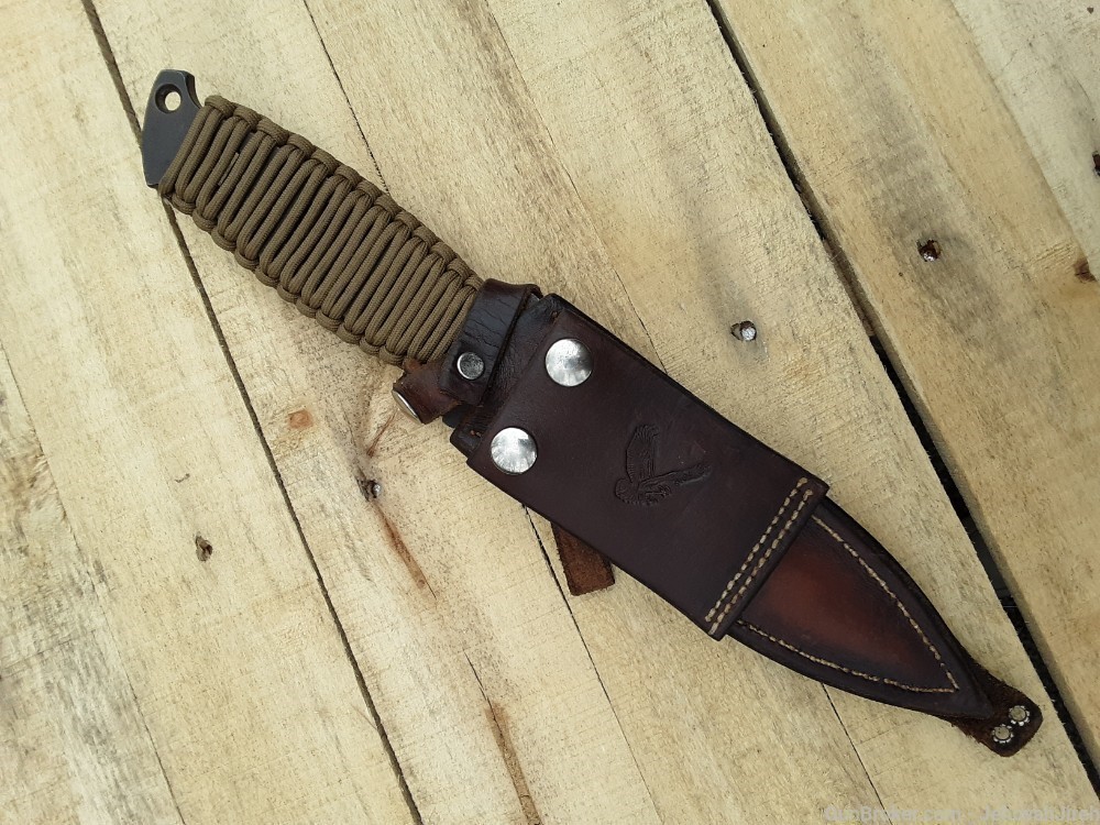 Vintage spear/combat/survival knife custom heavy duty by Harley Bristol TN-img-11