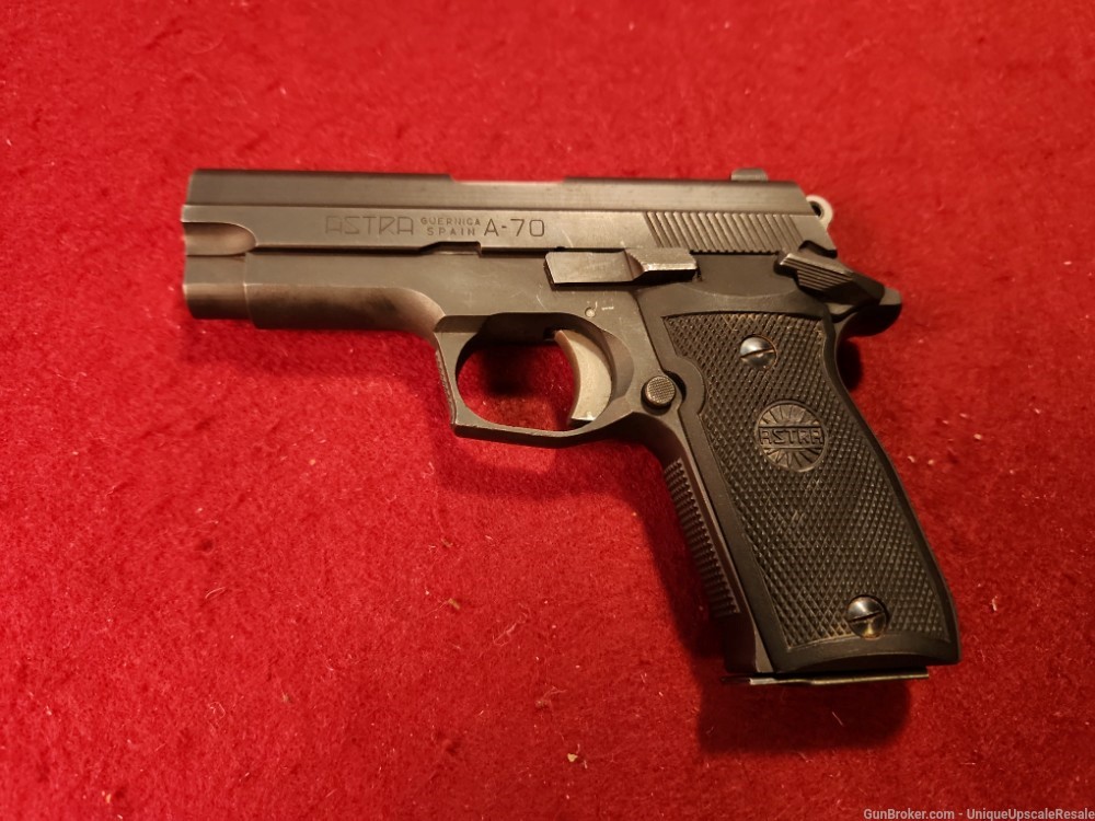 Astra Model A70 9mm semi auto pistol-img-0