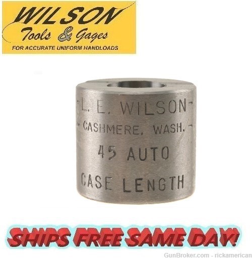 L.E. Wilson Case Length Gauge for 45 ACP NEW! CLG-45A-img-0