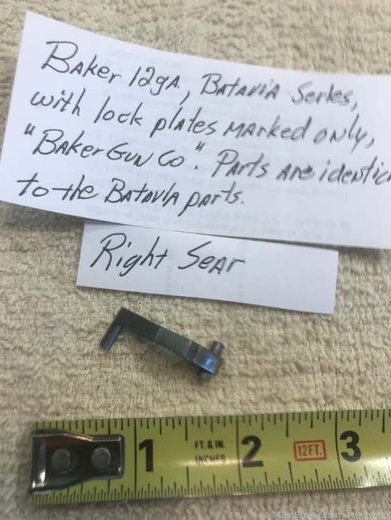 Baker Batavia Right Sear, 12 or 16 gauge.-img-2