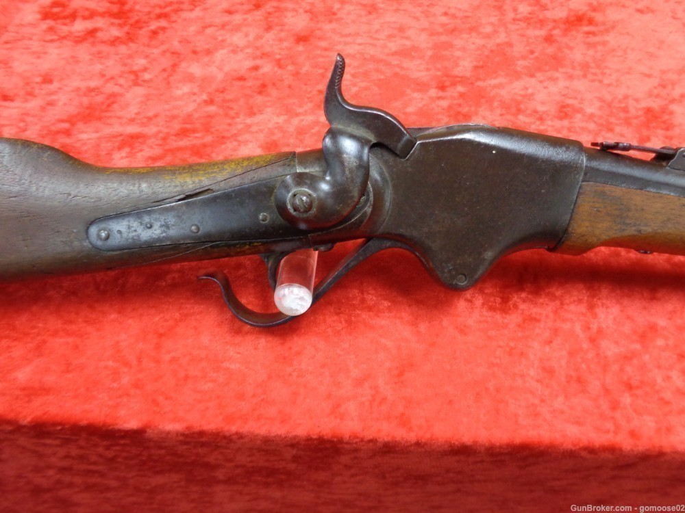SPENCER Carbine Civil War 1863 1865 ANTIQUE Lever Rifle WE TRADE & BUY GUNS-img-1