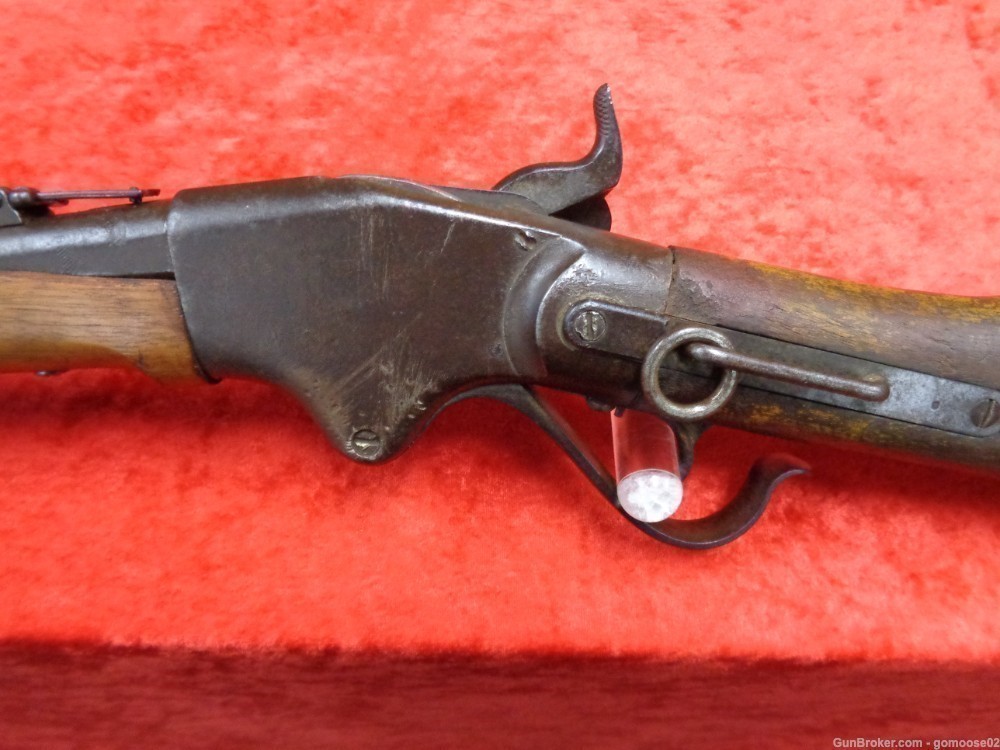 SPENCER Carbine Civil War 1863 1865 ANTIQUE Lever Rifle WE TRADE & BUY GUNS-img-7