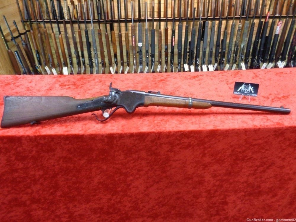 SPENCER Carbine Civil War 1863 1865 ANTIQUE Lever Rifle WE TRADE & BUY GUNS-img-0