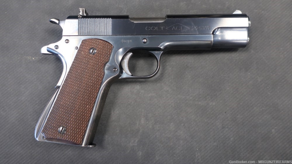 Colt Ace Manufactured 1940 with Box & Papers and Colt Letter UNFIRED-img-0