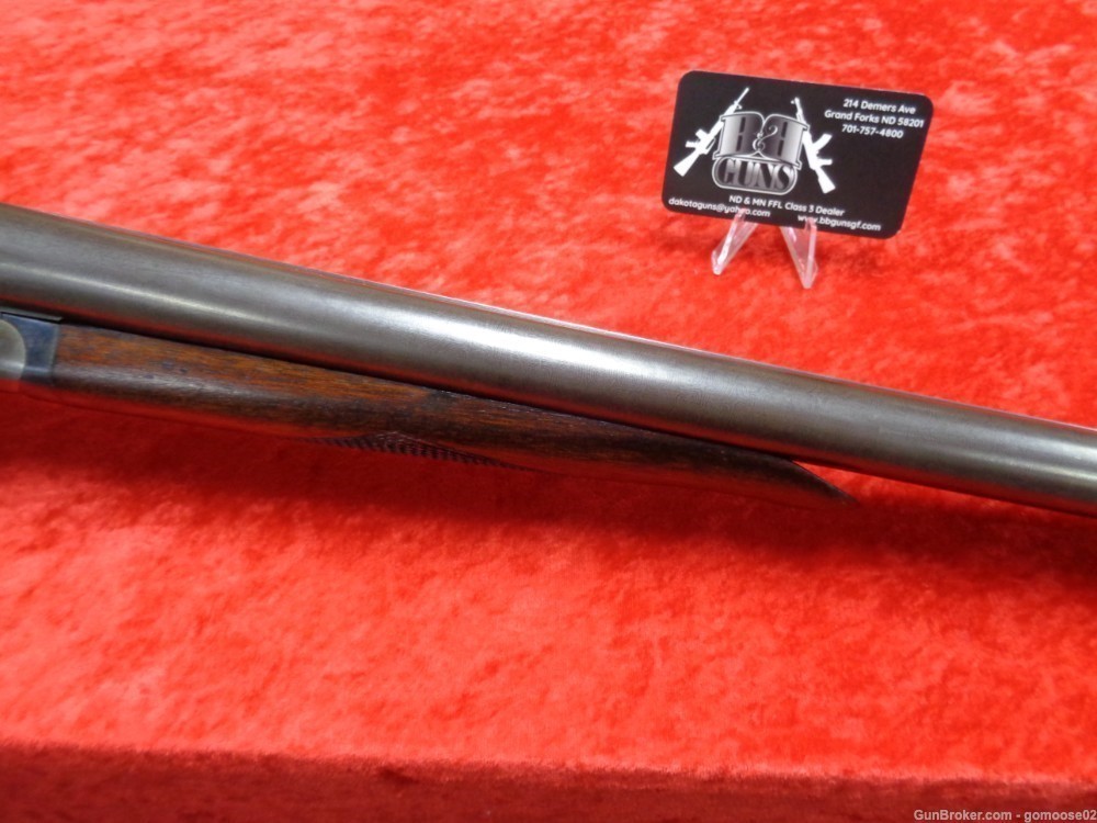 Meriden AJ Aubrey 12 Gauge SxS Double Barrel COACH Gun Shotgun Hammer TRADE-img-5