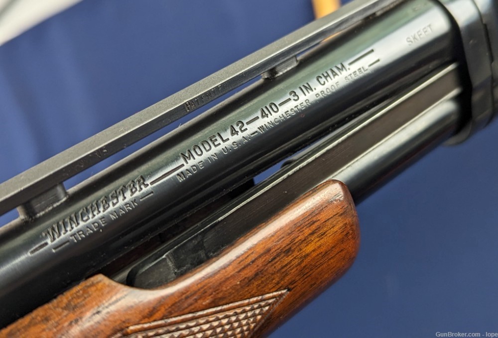 Superb Winchester Model 42 .410 SKEET Shotgun C. 1953-img-20