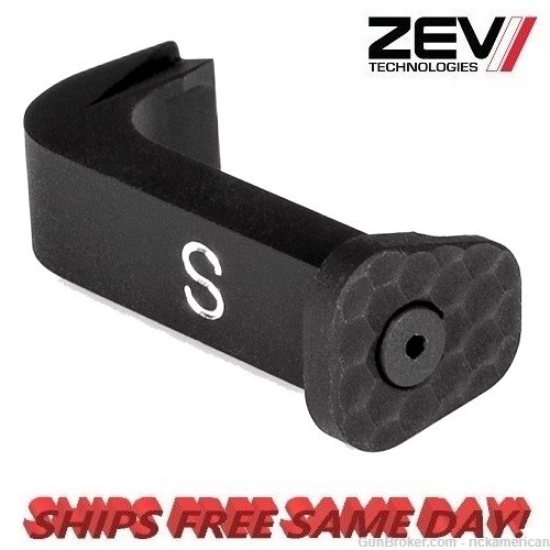 ZEV Tech Extended Mag Release w/ Oversize Button for GLK,ETC # MR-SM-3G-B-img-0