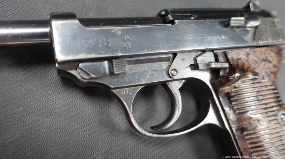 Walther P38. WW2. ac41. 9mm, 4.9 inch barrel-img-1