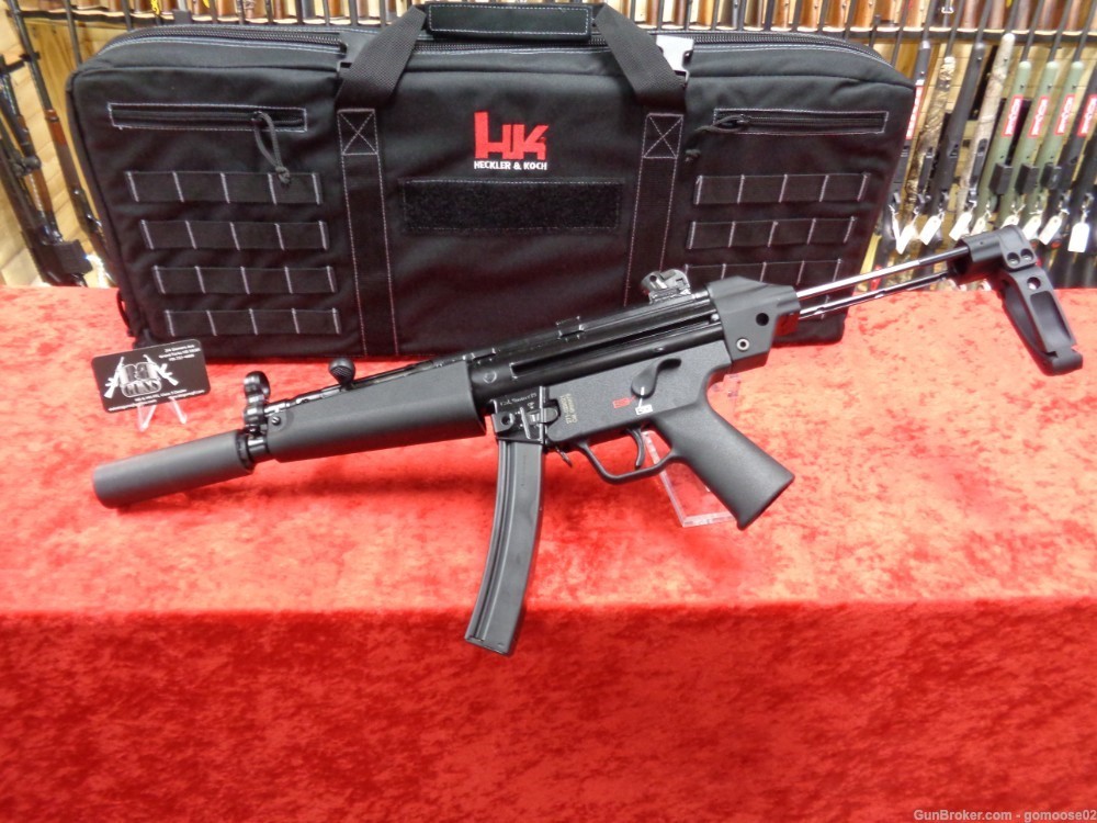NEW H&K SP5 9mm Retractable Stock Brace System HK Suppressor Ready WE TRADE-img-16