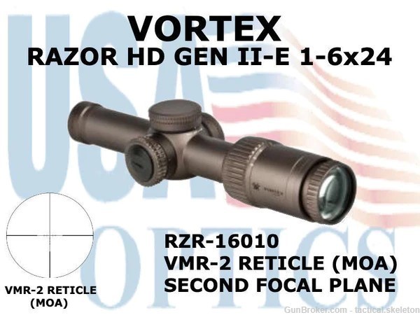 VORTEX, RZR-16010, RZR GEN II HD-E 1-6x24 VMR-2 MOA-img-0