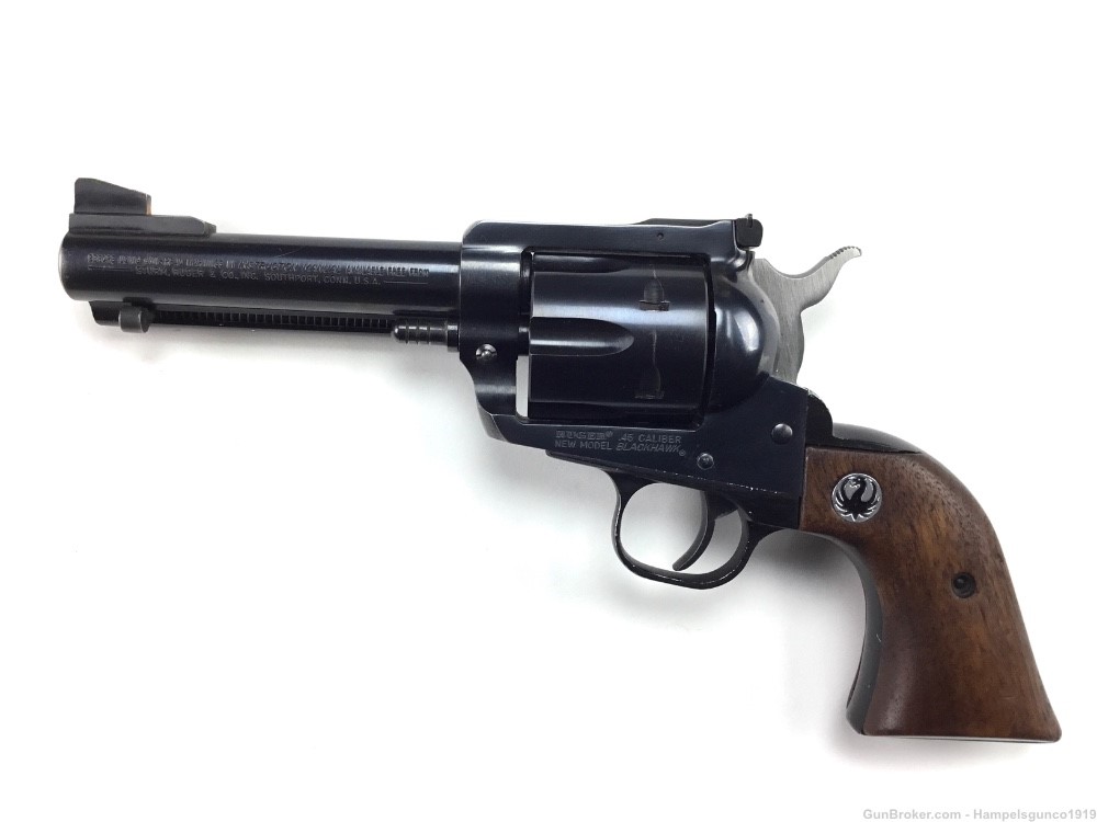 Ruger New Model Blackhawk 45 Colt 4 3/4” Barrel-img-0