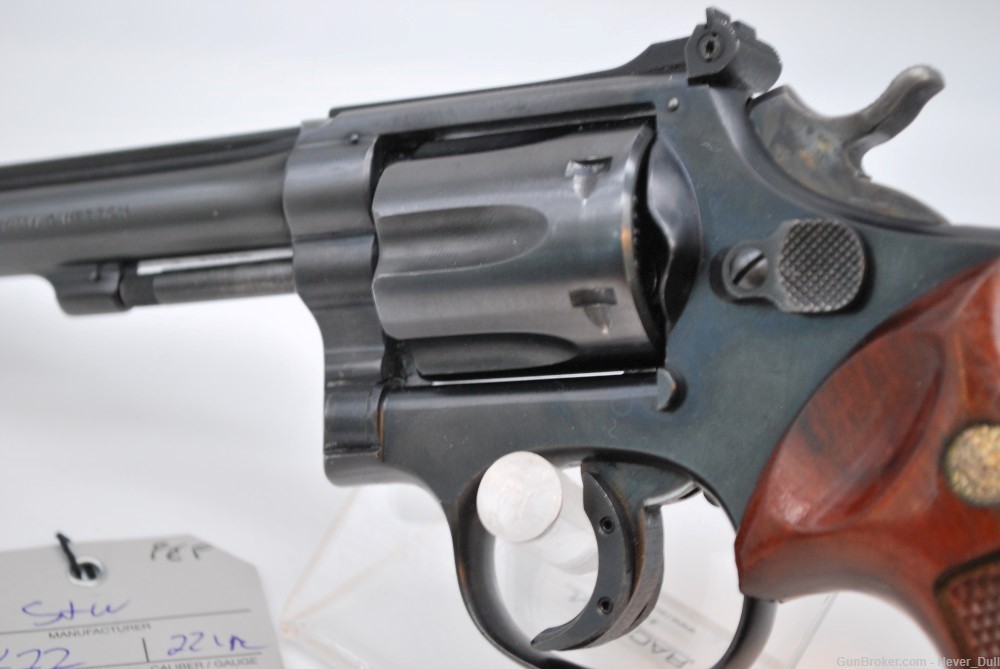 S&W Model K-22 Beautiful 6" Revolver You Can't Beat A Classic!-img-1