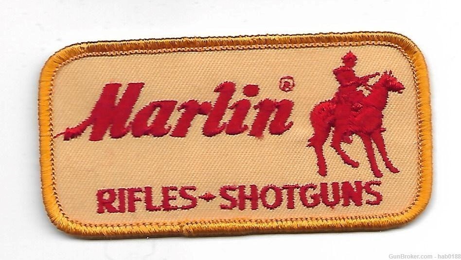 Marlin Firearms Rifles - Shotguns Yellow & Red Patch-img-0