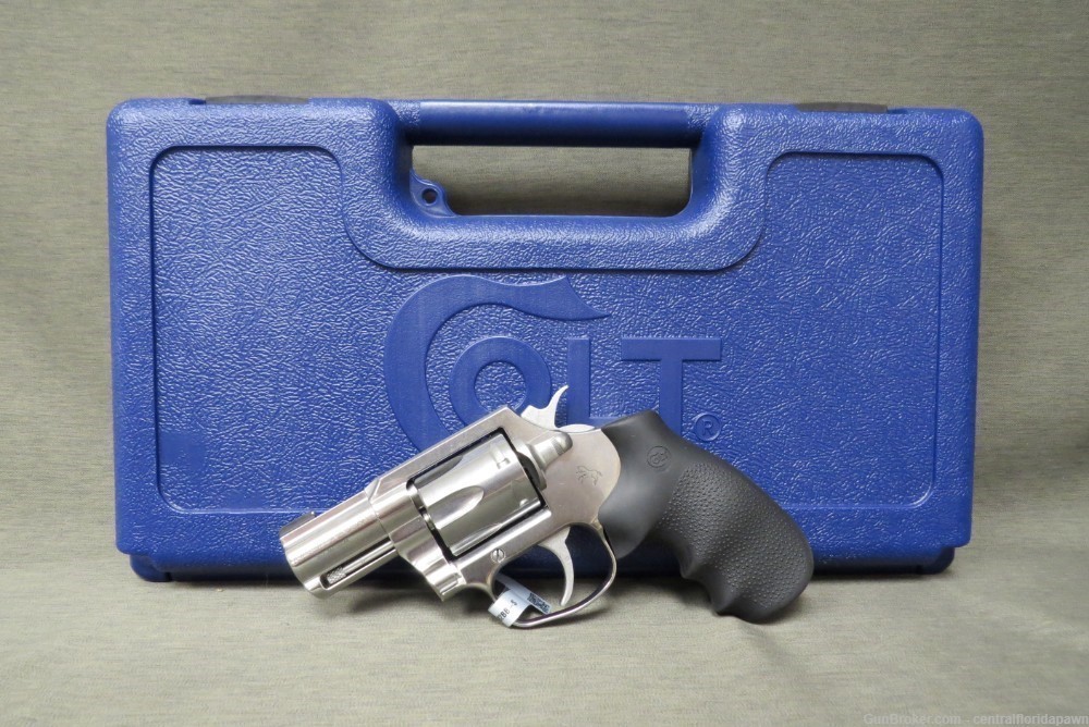 New Colt King Cobra Carry .357 mag Revolver 2" Stainless 357 KCOBRA-SB2BB-S-img-0