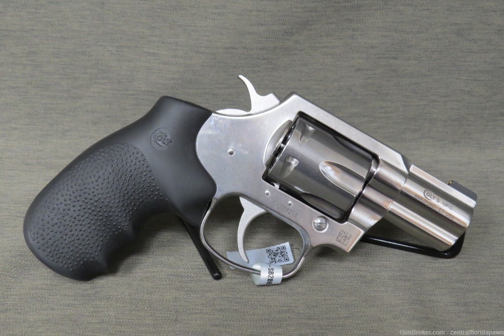 New Colt King Cobra Carry .357 mag Revolver 2" Stainless 357 KCOBRA-SB2BB-S-img-4