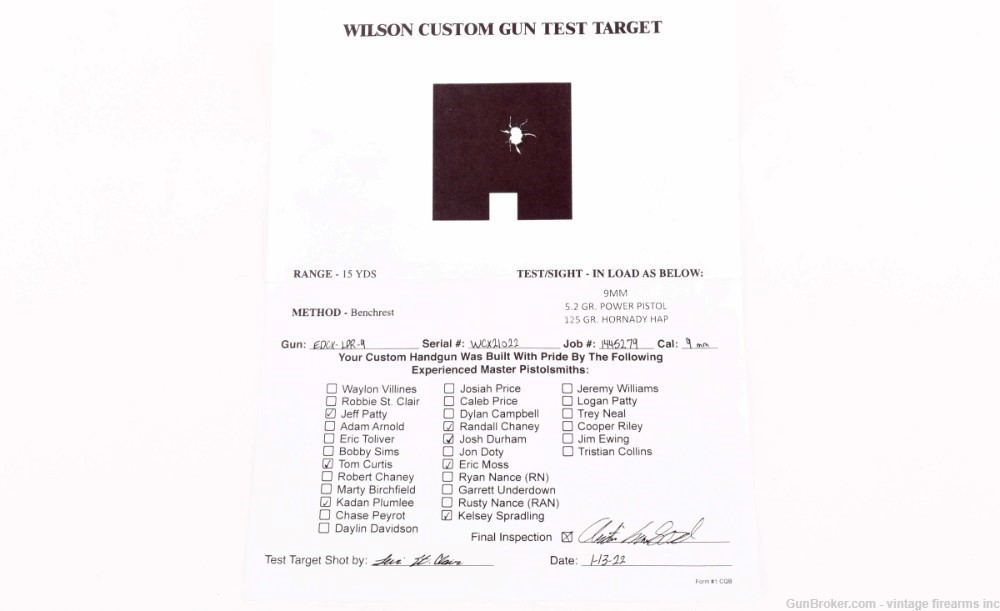 Wilson Combat 9mm - EDC X9L, VFI SERIES, CHERRY GRIPS, LIGHTRAIL, 15rd-img-17