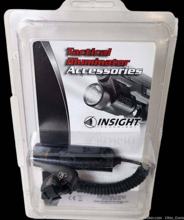 Insight Tech Gear Shotgun Remote Cable M-Series Black Curly Cord -img-0