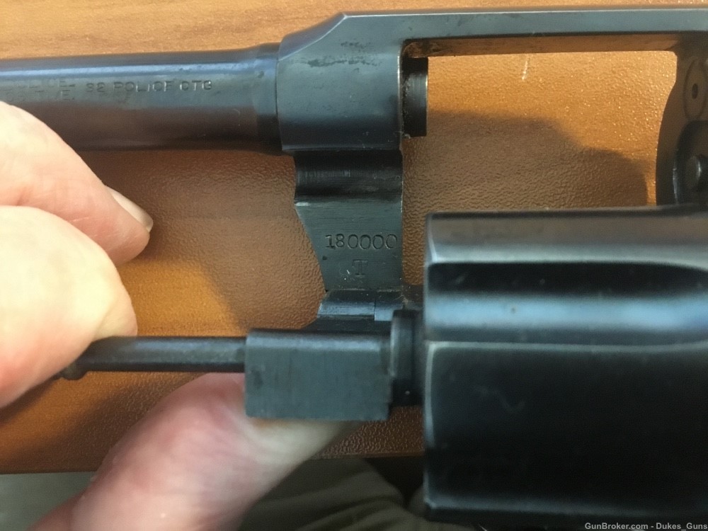 Colt Police Positive, .32 Police cartridge.1st model 1923 SN 180,000-img-7