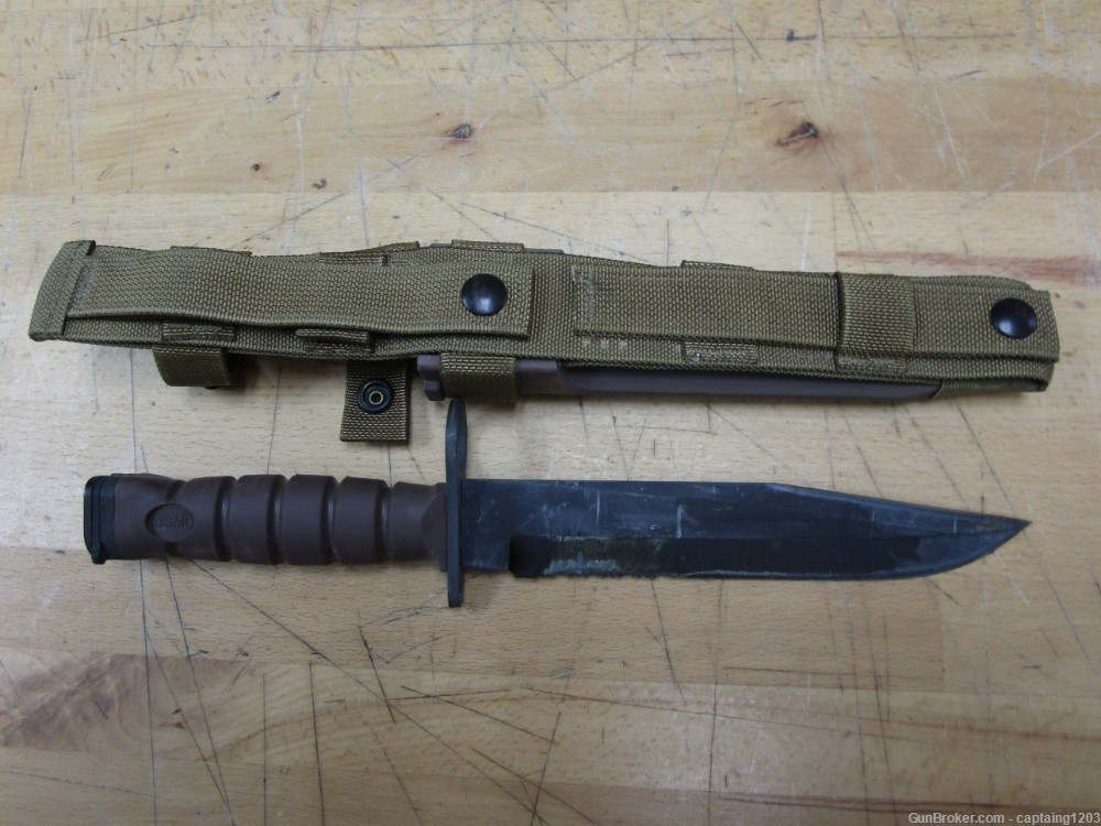 Ontario Knife OKC3S Marine Combat Knife & Sheath- USA-img-6