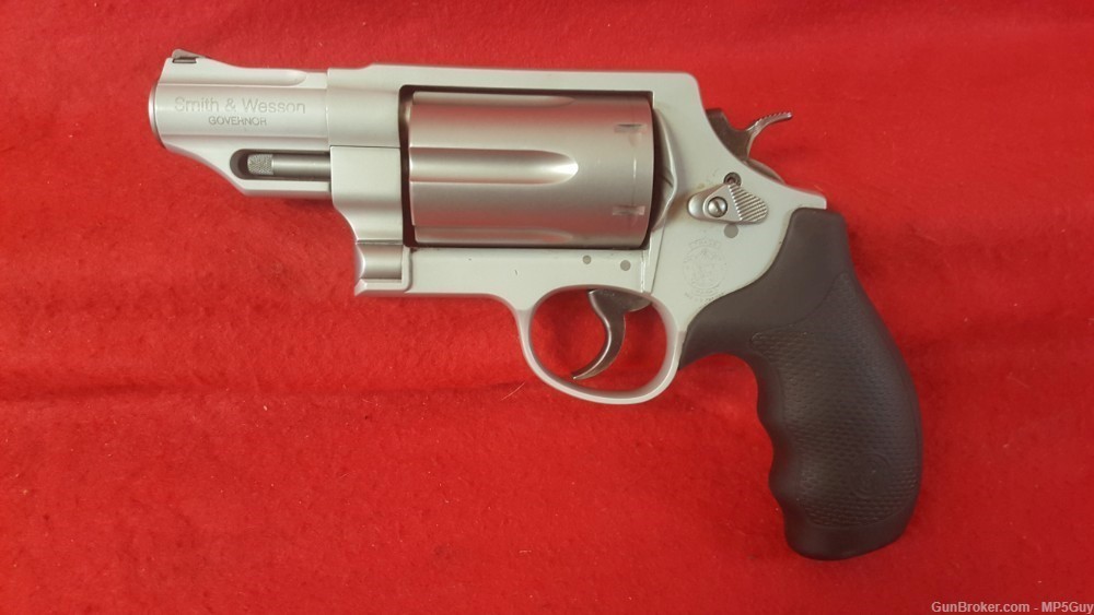 [e3384] Smith & Wesson Governor Silver .410, 45 Colt, 45 ACP-img-2