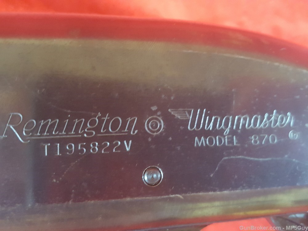 [a8701] Vintage Remington M-870 Police Riot Gun 12 Gauge-img-11