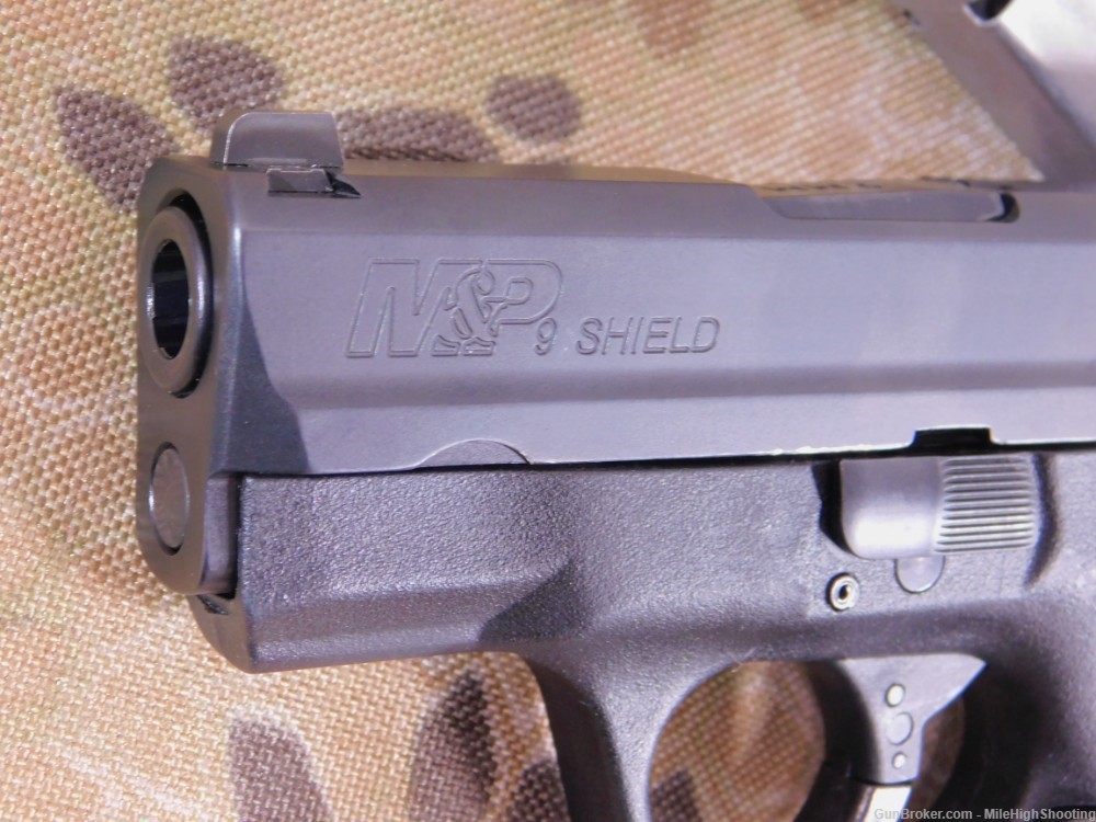 Used: S&W SHIELD 9mm compact Pistol 2x Mags. 7+1-img-5