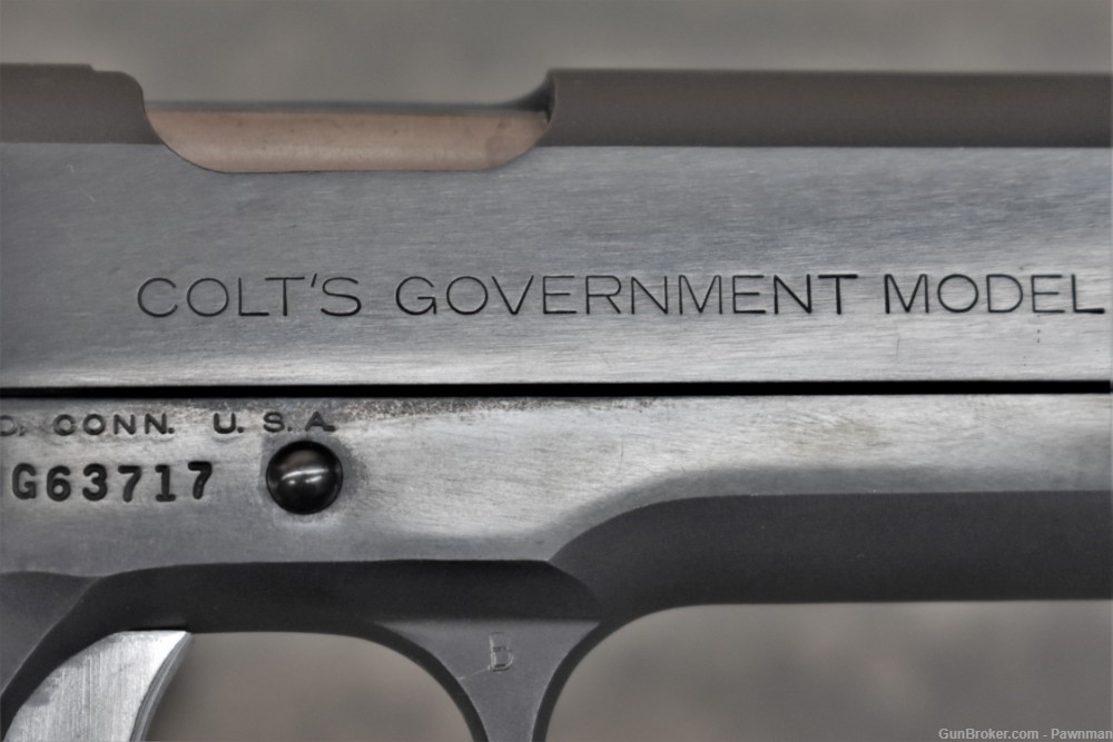 Colt Government Model MK IV Series `70 in 45ACP made 1973-img-3