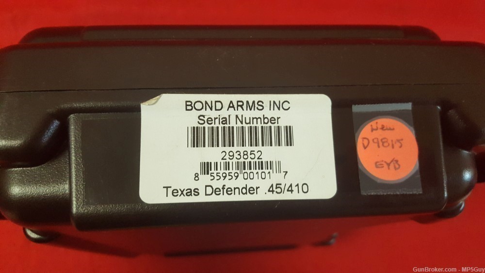 [e9815] Bond Arms Texas Defender 410 / 45 Colt-img-5