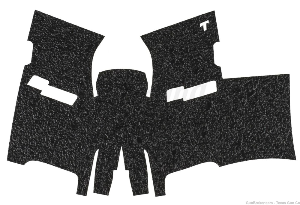 Talon Grips for Sig Sauer P320 and P250 Medium Rubber Texture 001R Black -img-3