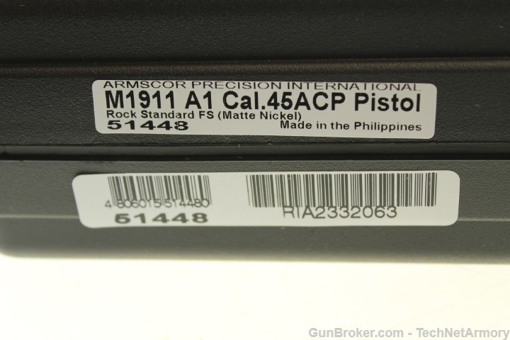 Armscor RIA M1911-A1 Tactical .45ACP 51448 -img-4
