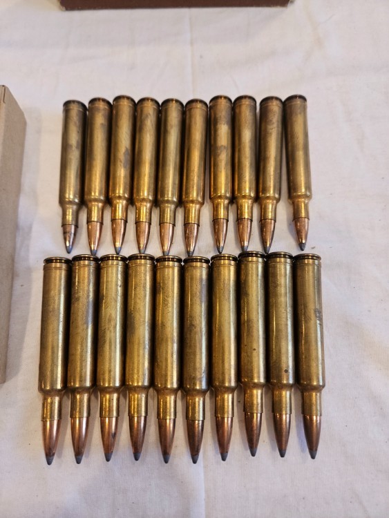 Vtg weatherby 300 magnum handloads 20 rds with tiger box-img-3
