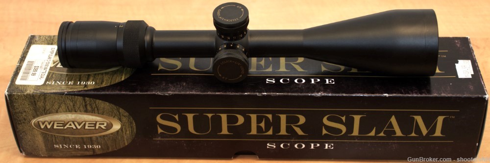 New-in-box Weaver Super Slam 2-10x50 Riflescope -img-0