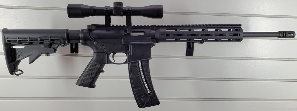 SMITH & WESSON M&P 15-22 RIFLE, .22LR, 16" BARREL, 2 MAGS-img-0