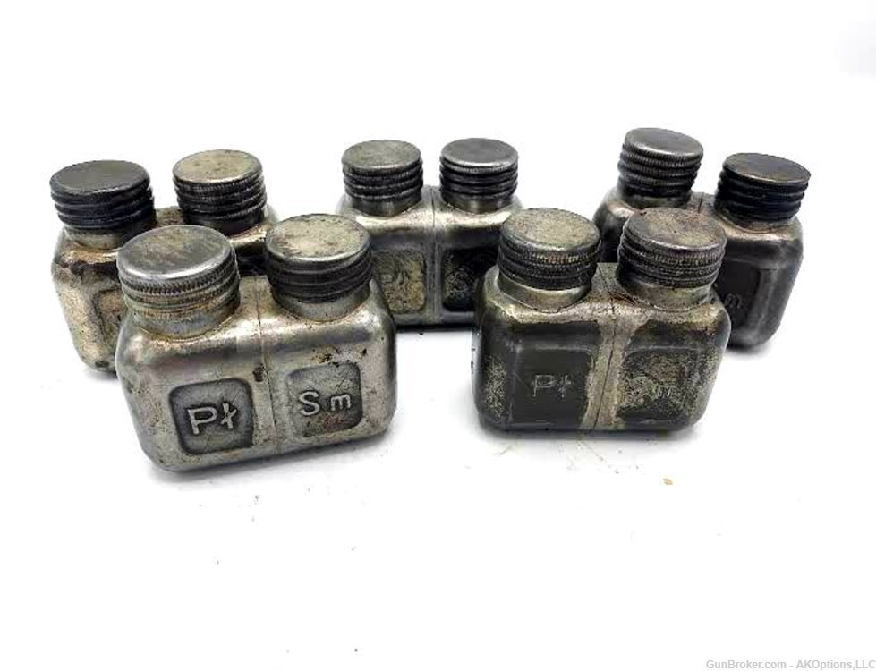 Pack of 5 Polish dual spout oil bottles-img-0