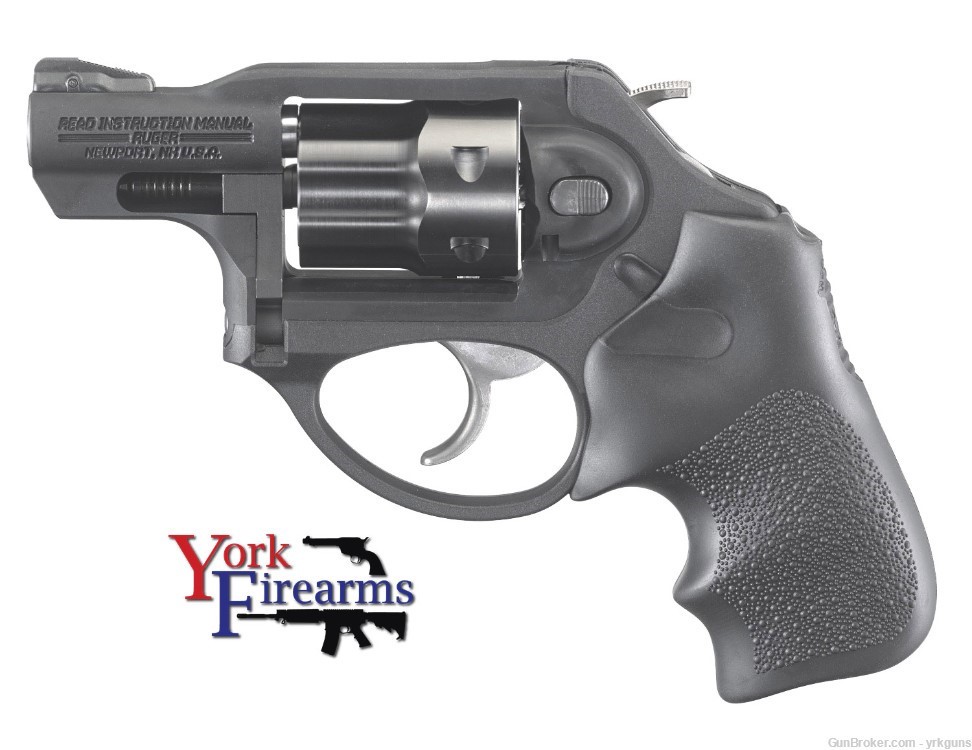 Ruger LCRx 22WMR 6RD Matte Black Hogue Grip Revolver NEW 5439-img-5