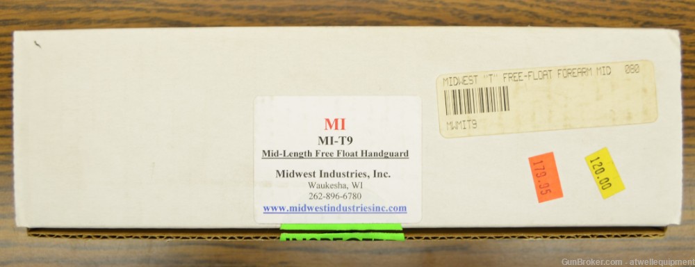 New Midwest Industries MI-T9 Mid-Length Free Float Handguard-img-7