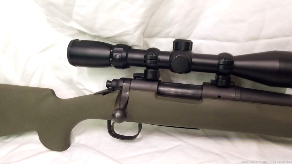 Remington 722 Upgraded 300 savage, Action bluprinted/accurized. Hogue stock-img-12