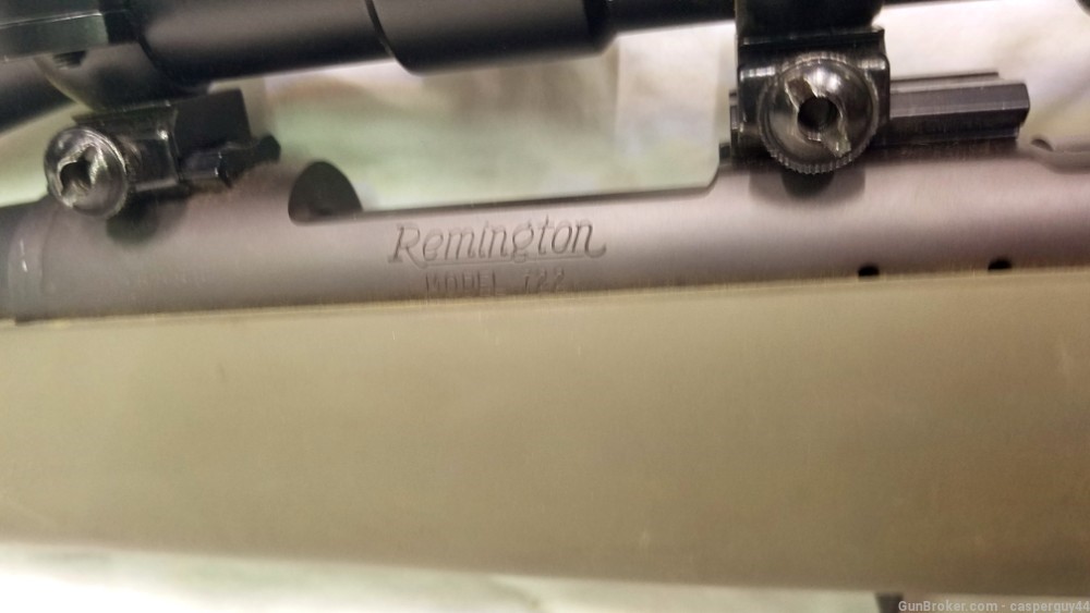 Remington 722 Upgraded 300 savage, Action bluprinted/accurized. Hogue stock-img-4