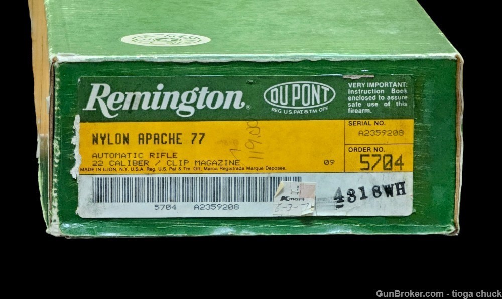 Remington Apache 77 22LR (Unfired in Box) COLLECTOR GRADE!-img-37