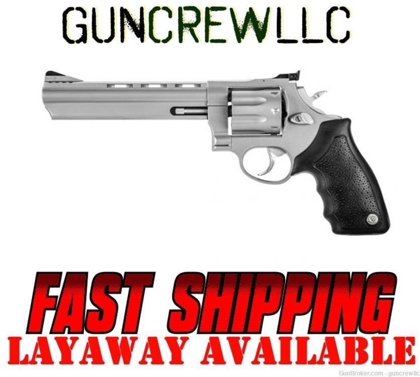 Taurus M608 608 357Mag Stainless 357 Mag 2-608069 8rd Ported 6.5" Layaway-img-0
