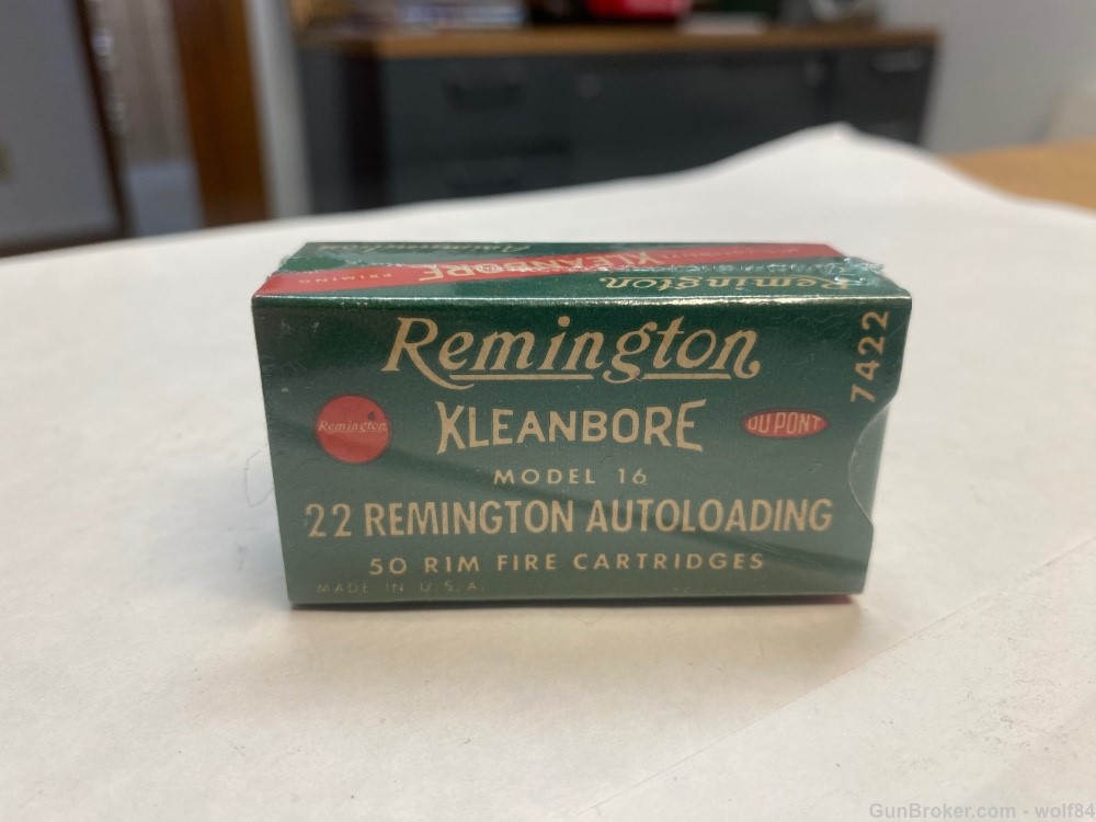 22 Remington Autoloading Model 16  ammo MINT! -img-1