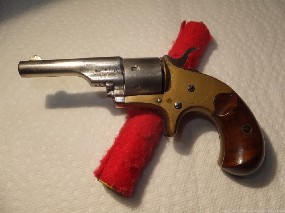 Colt's Open Top Pocket Revolver PT F.A. Mfg. CO. 22Caliber-img-1