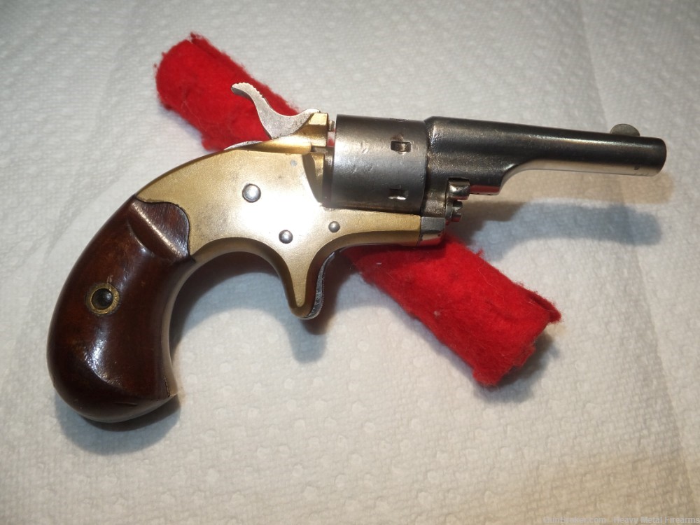 Colt's Open Top Pocket Revolver PT F.A. Mfg. CO. 22Caliber-img-0