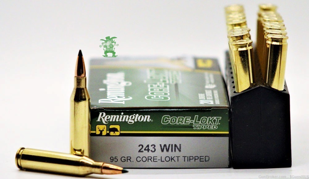 243 Remington 243 Win 95 Grain CORE-LOKT Tipped  20 Rounds-img-5