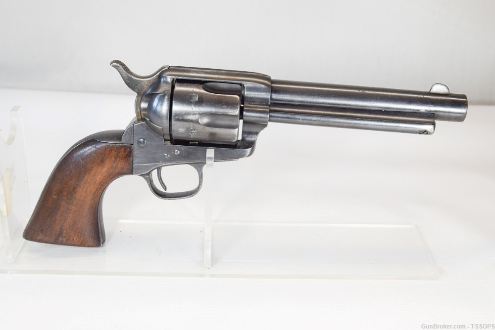 ONE OF THE KIND COLT 1873 SINGLE ACTION ARMY US MARKED .45 COLT REVOLVER-img-7